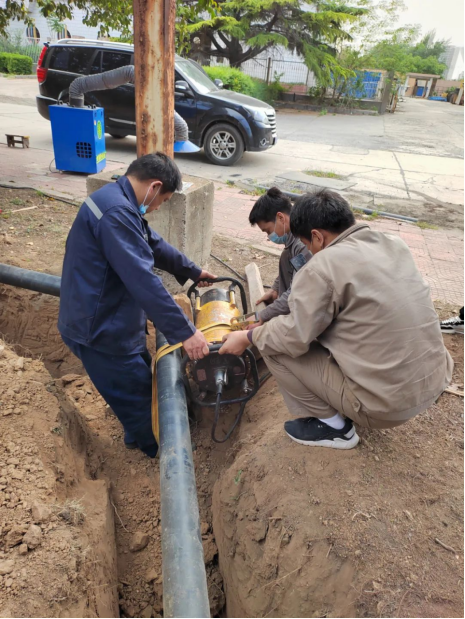 努力圖樹立，庶幾終有成——記燃氣事業(yè)部CNG加氣站進氣管道改造